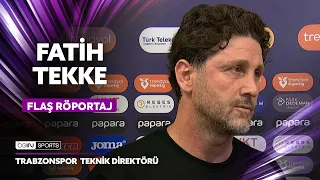 Post-Match Comments by Manager Fatih Tekke: Trabzonspor vs. Başakşehir