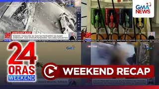 24 Oras Weekend: (Parts 1&2) Junk shop blast; Kuwintas snatcher; Asian Games opening; atbp.