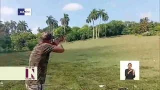 Camarioca leads the Defense Day activities in Matanzas