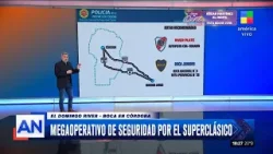 Megaoperativo de seguridad por el Superclásico en Córdoba ⚽