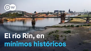 Low Rhine water levels impact the German economy