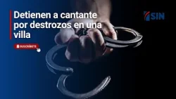 Detienen a cantante por destrozos en una villa Detienen a cantante por destrozos en una villa
