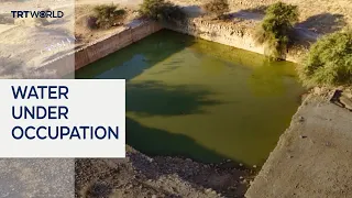 Palestinian farmers struggle after illegal Israeli settlers seize their only freshwater spring