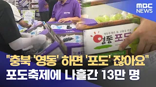 Yeongdong Grape Festival Concludes… 130,000 Visitors Over Four Days (08/30/2026/News Desk/MBC Chu...