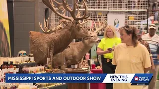 Final day of the Mississippi Sports & Outdoor show