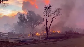 Merced natives lose home to fire burning near Reno