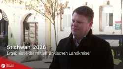 Stichwahl 2026: Ergebnisse der mittelfränkischen Landkreise