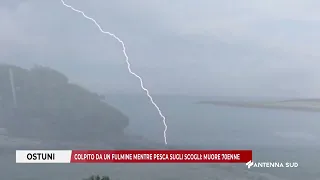 SEPTEMBER 18, 2026 OSTUNI STRUCK BY LIGHTNING WHILE FISHING ON THE ROCKS 70-YEAR-OLD DIES