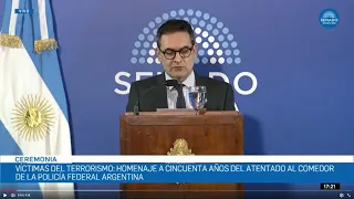 DANIEL ABATE – 50 AÑOS DEL ATENTADO AL COMEDOR DE LA PFA