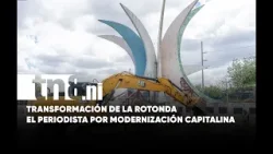Transformación vial: Retiran estructuras en Rotonda El Periodista por nueva pista