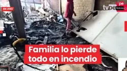 Piura: adulta mayor lo pierde todo en incendio en Paita