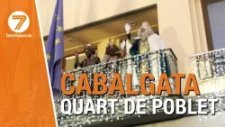 Una gran cabalgata da la bienvenida a los Reyes Magos en Quart de Poblet