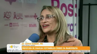 Prefeitura de Guarujá disponibiliza ônibus da mamografia - 08/7/2026