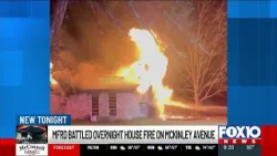 MFRD battled overnight fire on McKinley Avenue MFRD battled overnight fire on McKinley Avenue