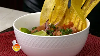Dare to try the Creole Chorizo Ceviche!