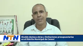 Mayor highlights projects and budget constraints in the Cenoví municipal district