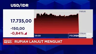 Rupiah Grows Stronger & Strengthens to the 17,700 Range Against the US Dollar