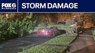 Tornado-warned storm damage in southeastern Wisconsin | FOX6 News Milwaukee