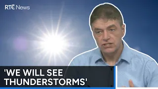 Met Éireann: Weather will be really hot and humid with potential for thunderstorms | RTÉ News