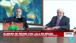 Informe desde Río de Janeiro: Blinken se reúne con Lula da Silva en medio de crisis diplomática