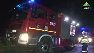 Ostroszowice: Peugeot driver hit a tree and fled the scene