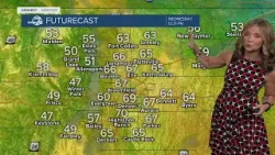 В районе Денвера ожидается повышение температуры до 70 градусов по Фаренгейту (около 21 градуса п... В районе Денвера ожидается повышение температуры до 70 градусов по Фаренгейту (около 21 градуса п...