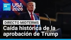Directo midterms y la caída de la aprobación de Trump previo a los comicios • FRANCE 24 Español