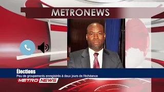 Élections | Peu de groupements enregistrés à deux jours de l'échéance