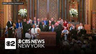 Interfaith leaders, NYPD commissioner address Central Synagogue congregants