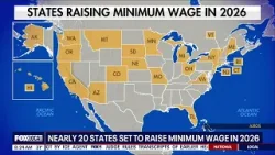 Nearly 20 states to increase minimum wage in 2026