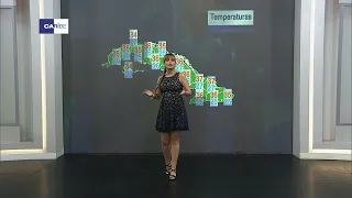 Weather in Cuba: warm afternoon and some rain