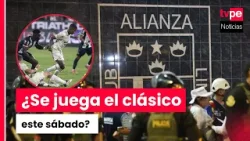 PNP se pronuncia tras tragedia en Matute y aclara si se jugará o no el clásico este sábado