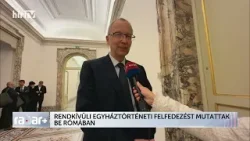 Rendkívüli egyháztörténeti felfedezést mutattak be Rómában - HírTV