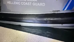 Λιμενικό για Χίο: Ο χειριστής του ταχυπλόου δεν συμμορφώθηκε στα σήματα κι ακολούθησε πρόσκρουση