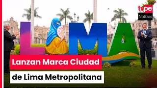 Alberto Beingolea and Renzo Reggiardo Unveil the Lima Metropolitan City Brand