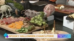 A Spooky Halloween Charcuterie Board