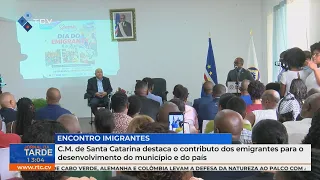 Santa Catarina City Council highlights emigrants' contribution to the development of the municipa...