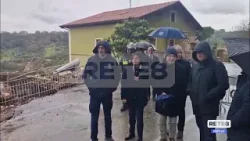 Frana Silvi - Il sopralluogo dei tecnici e con l’allerta rossa la preoccupazione aumenta