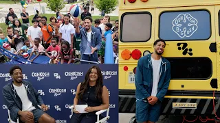 Tyrese Haliburton gives back to Oshkosh kids ahead of new school year