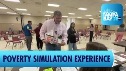 Pasco County Leaders Experience Poverty Simulation