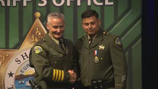 Fallen detective Randy Hoppert and SWAT Detective honored