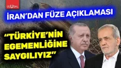 SON DAKİKA! İran'dan füze açıklaması! "Füzeyi biz atmadık! Türkiye'nin egemenliğine saygılıyız"