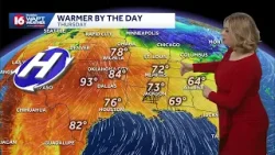 День спокойный, небо прояснится.