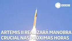 Artemis II vai realizar manobra crucial nas próximas horas Artemis II vai realizar manobra crucial nas próximas horas