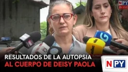 Autopsy results of Deisy Paola's body