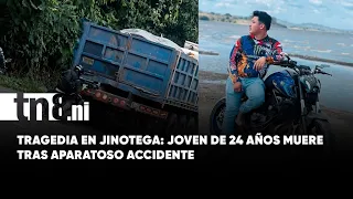 Fatal accident in Jinotega claims the life of a young motorcyclist