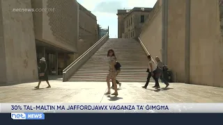 About 30% of the Maltese cannot afford a one-week vacation once a year