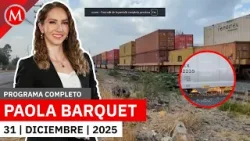 Maquinista evita sabotaje a tren de carga en Guanajuato | Paola Barquet, 31 de diciembre de 2025