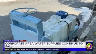 Corporate Area Water Supplies Continue To Fall    | TVJ News