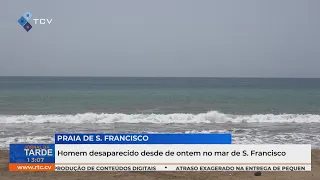Man missing at sea in São Francisco since yesterday